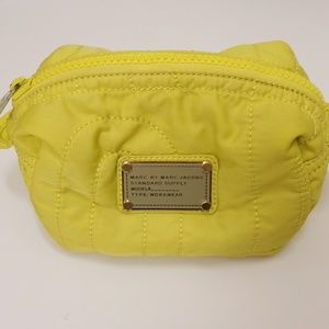 Marc Jacobs quilt nylon cosmetic pouch